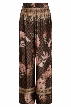 Lunet Botanical Border Pants Black 167030