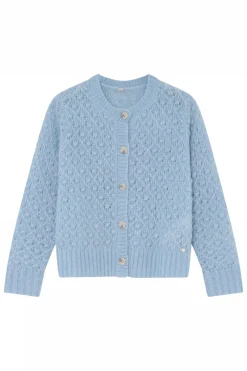 Magda, knit cardigan 4010Sea Breeze 60406/3582