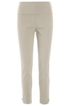 Magic stretch bukser m/ lynlås STONE 902910116