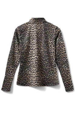 MALLORYSW BLOUSE LONG SLEEVE 9006 Leopard SPO1011