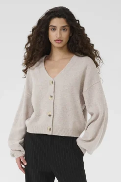 ManziGZ wool cardigan NOOS String Melange 10909329