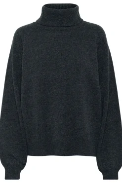 ManziGZ wool rollneck NOOS Deep Graphite Melange 10909328