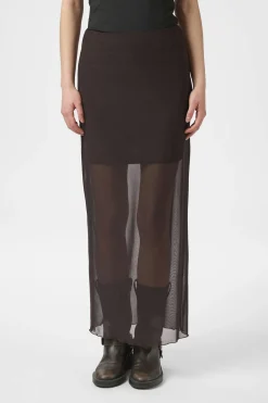 Marlise Mesh Dark brown 166014