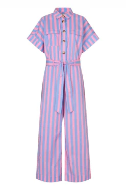 MathildeLL Jumpsuit SS 80 Stripe 261544002