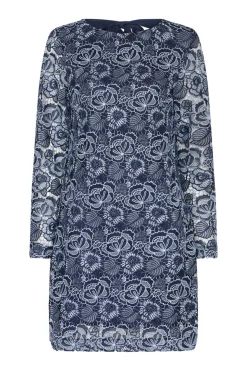 MauritiaBBLucille dress Blue Flower BBW4896