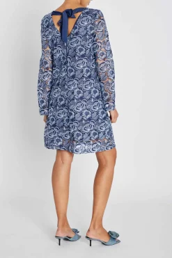 MauritiaBBLucille dress Blue Flower BBW4896