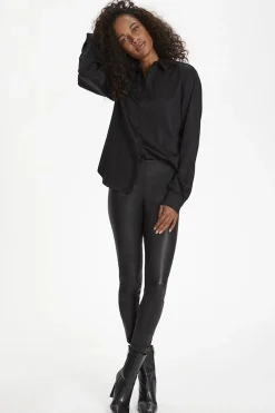 MemeKB Leather Pants Meteorite Black 10102014