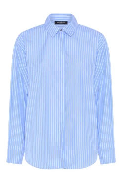 MesquiteBBBela shirt Blue Stripe BBW4818