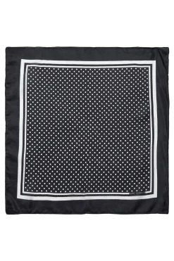 MIASW SCARF 9096 Black Off white S251910