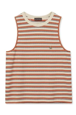 MMHEra Stripe Top Carrot 800282