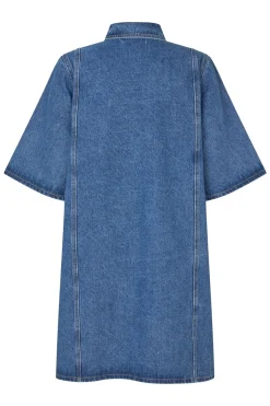 Molall Dress Ss Blue 261643025