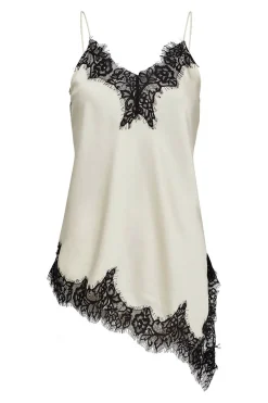 Naomi Asym Contrast Lingerie T Pearl HL10576