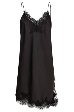 Naomi Asym Lingerie Dress Black HL10547