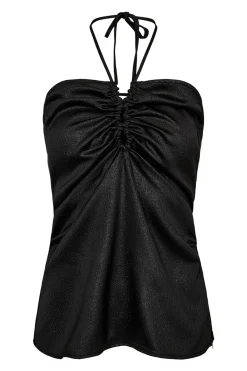 New Chrisse Tie Top Black HL10417