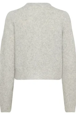 NIASIW CARDIGAN New Light Grey Melange 30028 30112297