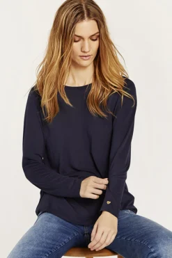 Nina tshirt long sleeve Navy 14556