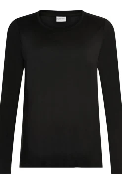 Nina tshirt long sleeve SORT 14556