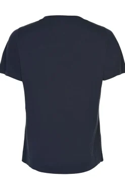 Nina tshirt Vneck Navy 14919