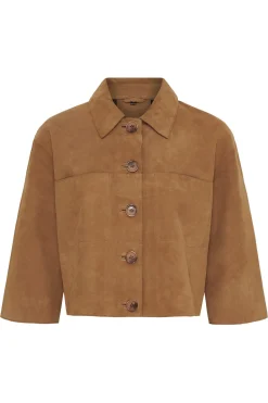 NOCOMO Suede Jacket Caramel 11464
