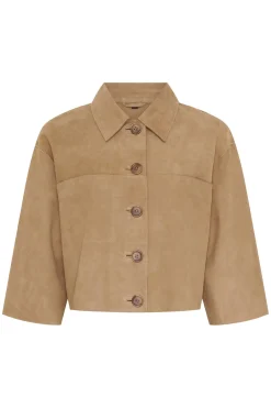 NOCOMO Suede Jacket Light brown 11464