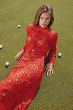 NypaBBJoani skirt True Red BBW4929