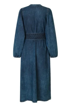 ParisLL Midi Dress LS 20 Blue 254213027