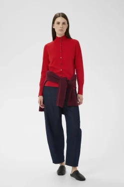 PaulaIW Cardigan Cranberry 181553 30111179