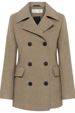 PerryIW Sailor Coat R Sandy Grey Melange 30110809