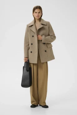 PerryIW Sailor Coat R Sandy Grey Melange 30110809