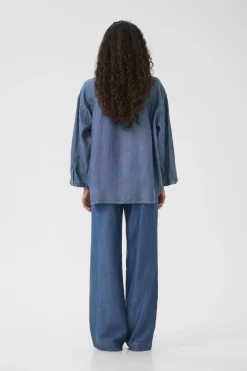 PhilipaIW Shirt Medium Blue 301979 30109177