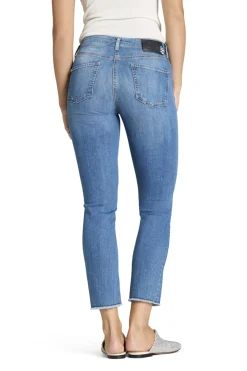 Piper Cropped Blue Denim 0027 23 9182