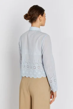 7709RDFJadea shirt 270 Blue stone RDF697