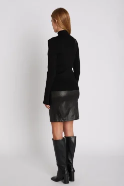 7674RDFOlana skirt 20 Black RDF641