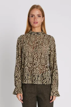 7574RDFUlani blouse 20 Black RDF376