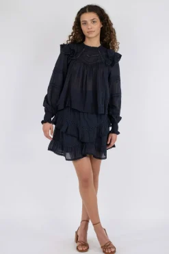 Ricki S Voile Navy 161844