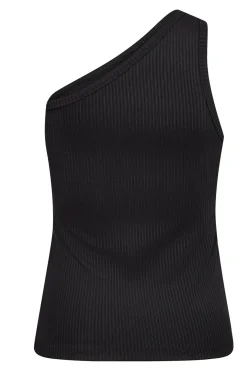 RiettaCC Rib Asym Tank 96Black 33073
