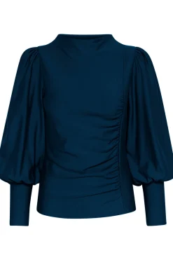 RifaGZ puff blouse Dress Blues 10904986