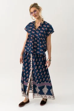 RioLL Maxi Skirt 23 Dark Blue 252532016