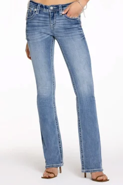 Rise Boot Denim light blue M5082B