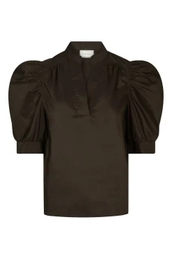 ROELLA POPLIN Chocolate Brown 164283