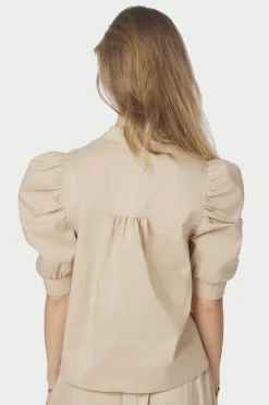 ROELLA POPLIN Dark Sand 164283