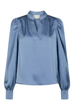 Rosslyn Heavy Sateen Smoke Blue 163769