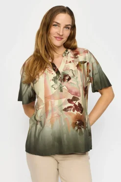 RUBY.EA25 KHAKI FLOWER RUBY.EA25