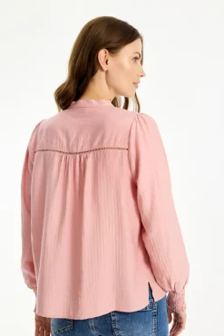 Safran blouse Rose 16758
