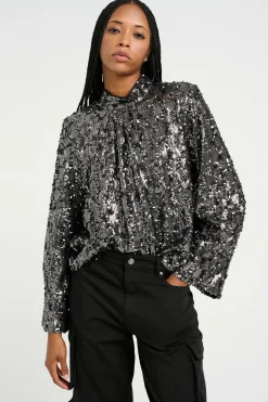 SalinaGZ blouse greystructure 10909626