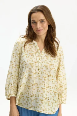 Sam blouse Butter yellow 17046