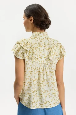 Sam shirt Butter yellow 17045