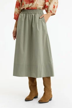Sandra skirt ARMY 16611