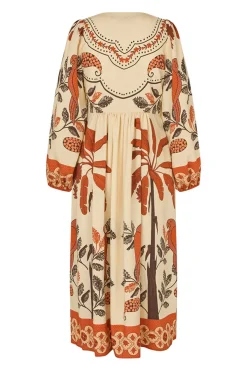 Saraill Dress 3/4 Creme 261023000