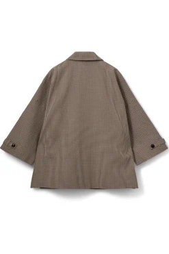 SELINASW OVERSIZE CHECK JACKET 9064 Check S261365